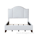 Nail Head KD Upholstered King Size Bed Bedroom Furniture